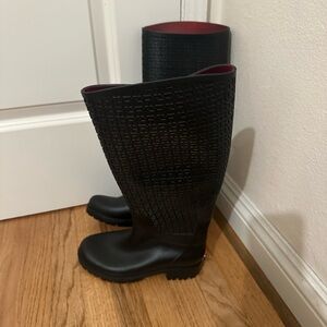 Tommy Hilfiger Black Winter & Rain Boots
